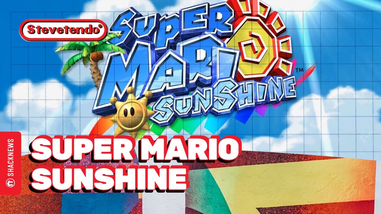 ShackStream: Super Mario Sunshine on The Stevetendo Show! Episode 745
