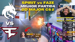 SPIRIT vs FAZE (Jogo Completo) Playoffs PGL CS2 Major Copenhagen 2024