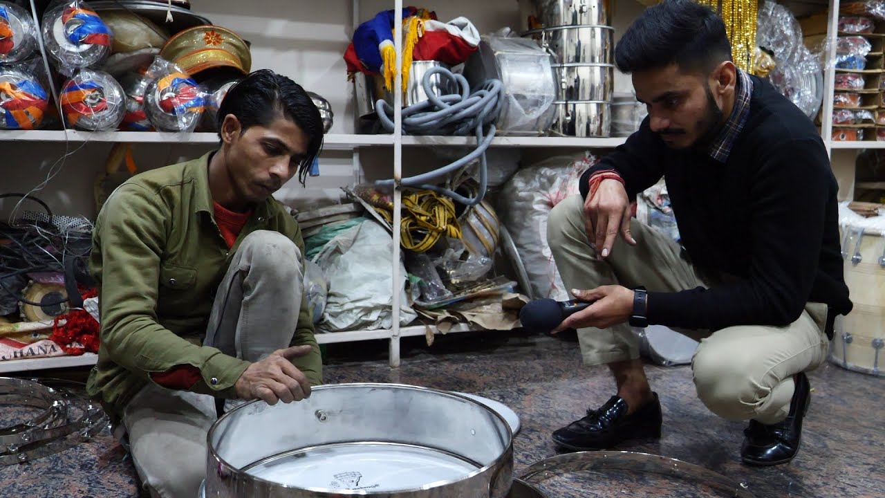 How Dhol made in India || ढोल कैसे बनते   सबसे बड़ी मार्किट || The Amazing Bharat