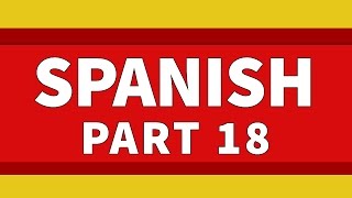 Learn Spanish 500 Phrases for Beginners - Lesson 18 - Emergency terms