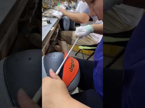 Football Making Process - Good tools and machinery make work easy