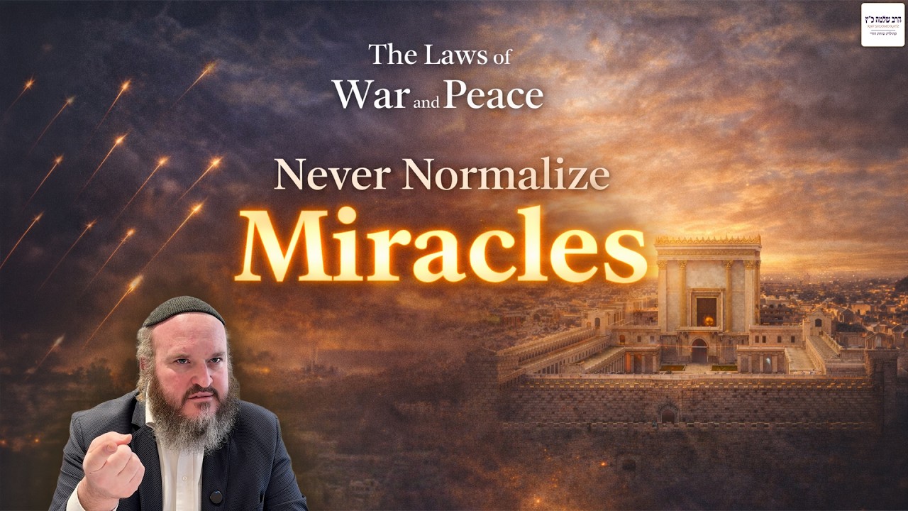 Never Get Used to Miracles | The Laws of War and Peace (1)