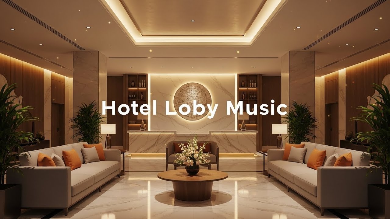 Experience the Soothing Jazz Atmosphere in the Elegant Luxury Lobby Hotel