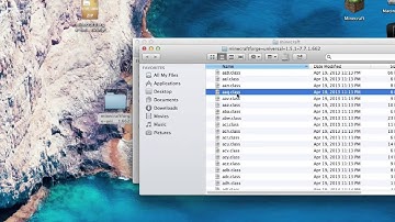 How To Install Minecraft Forge Loader On A Mac! 1.5.1