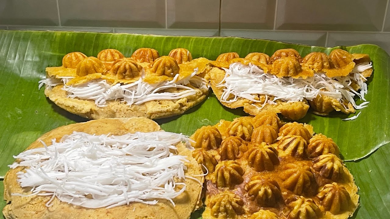 ขนมดอกโดรนขนมท้องถิ่นทางภาคใต้เนื้อนุ่มอร่อย