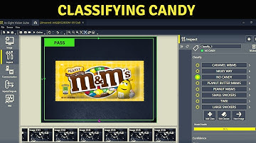 Classifying Candy w/ Cognex In-Sight 2800