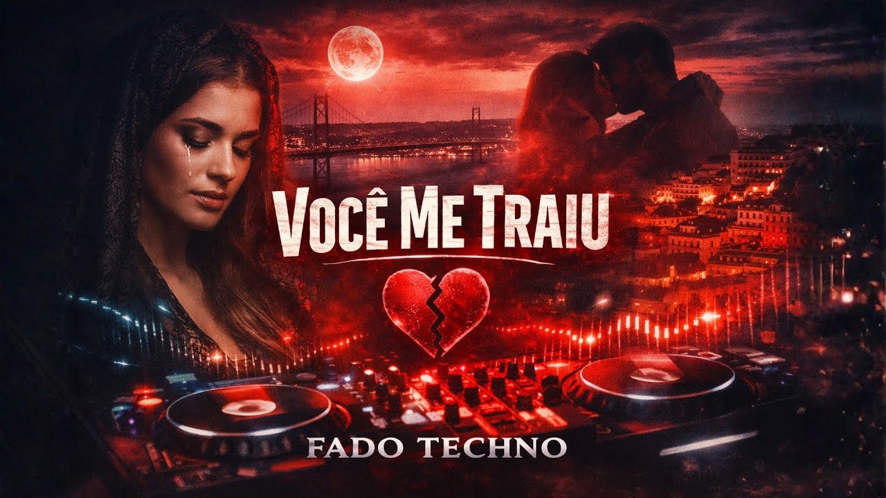 Fado Techno Português — “Você Me Traiu” | Amor & Traição (Official Lyric Video)