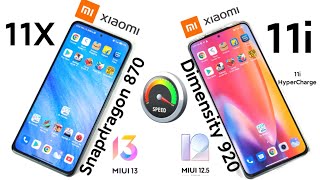 Mi 11x vs Xiaomi 11i Speedtest Ram Management Comparison