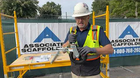 Safety Moment "Scaffold Casters" with Tim Neubauer