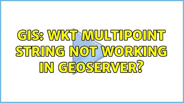 GIS: WKT MultiPoint string not working in GeoServer?