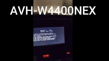 AVH W4400NEX - Updating firmware - Having issues - Fix