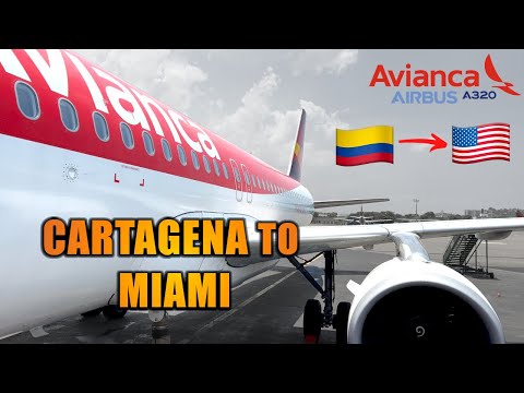 FLIGHT REPORT Cartagena to Miami AVIANCA (# 119)