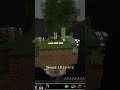 3.200 on bridgerland short 2 4 block flats #minecraft #bedwars #bridgerland #andromeda #shorts