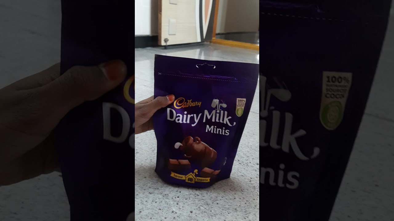 # Unboxing Cadbury Dairy milk minis # ASMR # Subscribe my channel #
