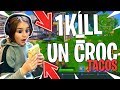 1 kill  1 croc dans mon tacos sur fortnite battle royale 