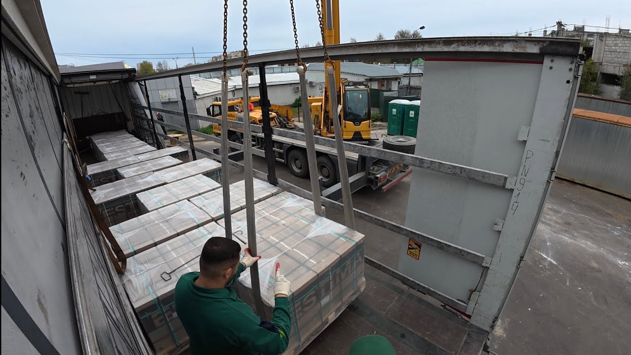 20 тонна плитка менен Ярославль шаарына болгон сапарым. 