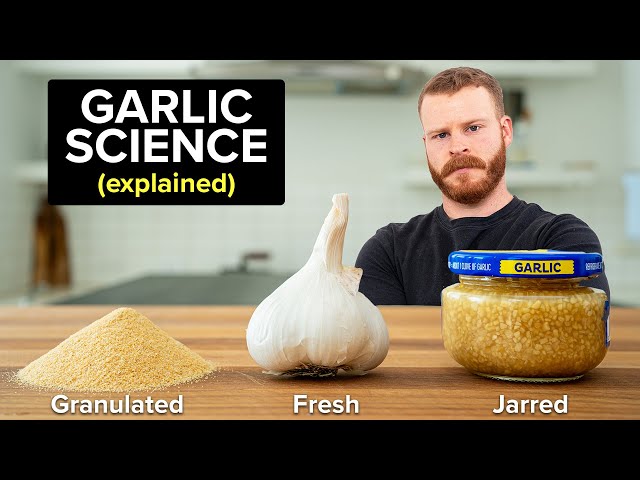 Does Fresh Garlic actually taste better than Garlic in a Jar? class=