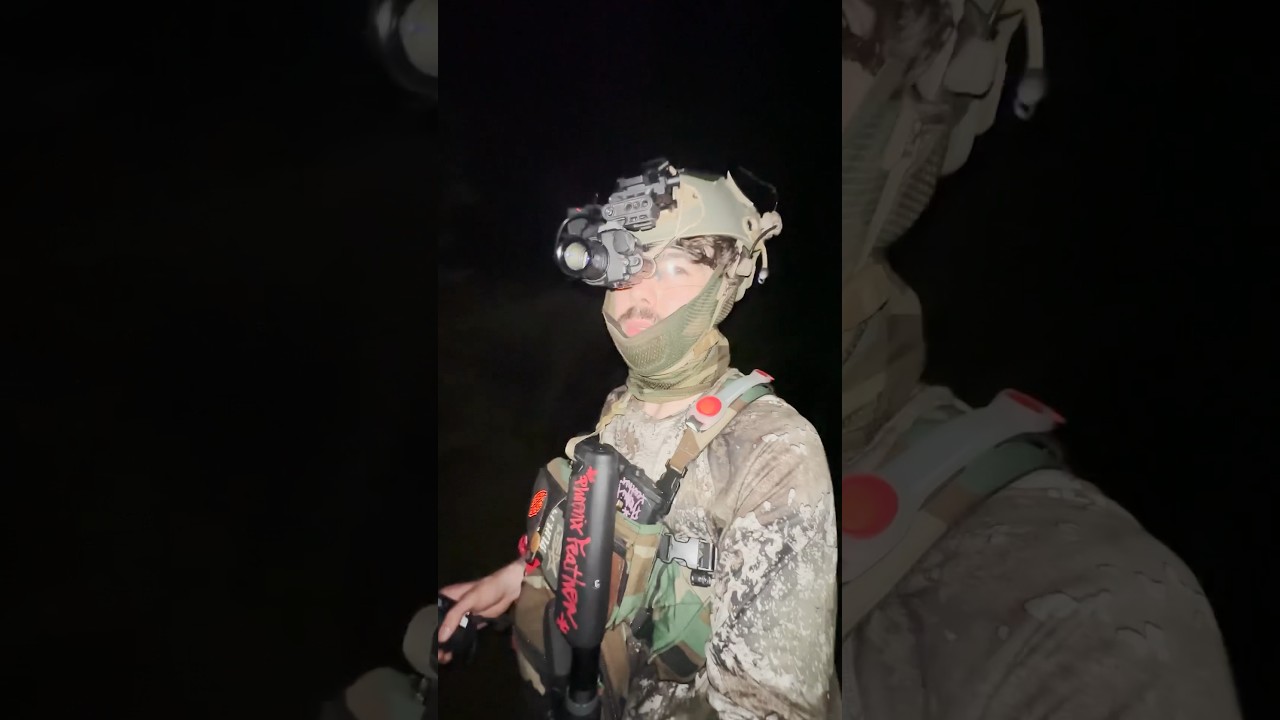 Ambush with Night Vision and Thermal at Airsoft Game