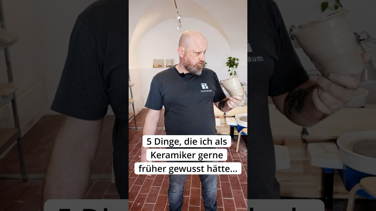 5 Dinge, die ich als Keramiker gerne früher gewusst hätte 