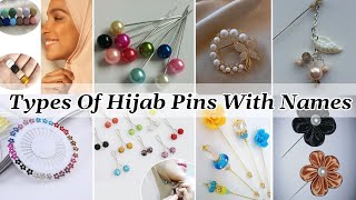 Different types of hijab pins with names | Hijab pins | latest Hijab pins designs screenshot 3