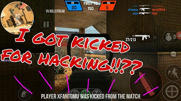 They kicked me because i hacked | Nuke Fail | Bullet Force