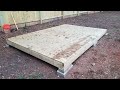 Building a Shed on a Budget! (part 2 building the floor)