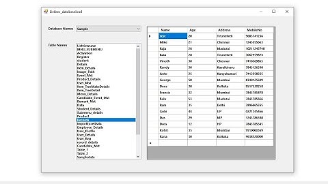 How to load Datagriview depends upon the listbox click - VB.net @mikecodz2821