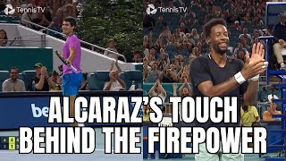 Carlos Alcaraz delicious touch against Monfils : The delicacy behind the brute | Miami 2024