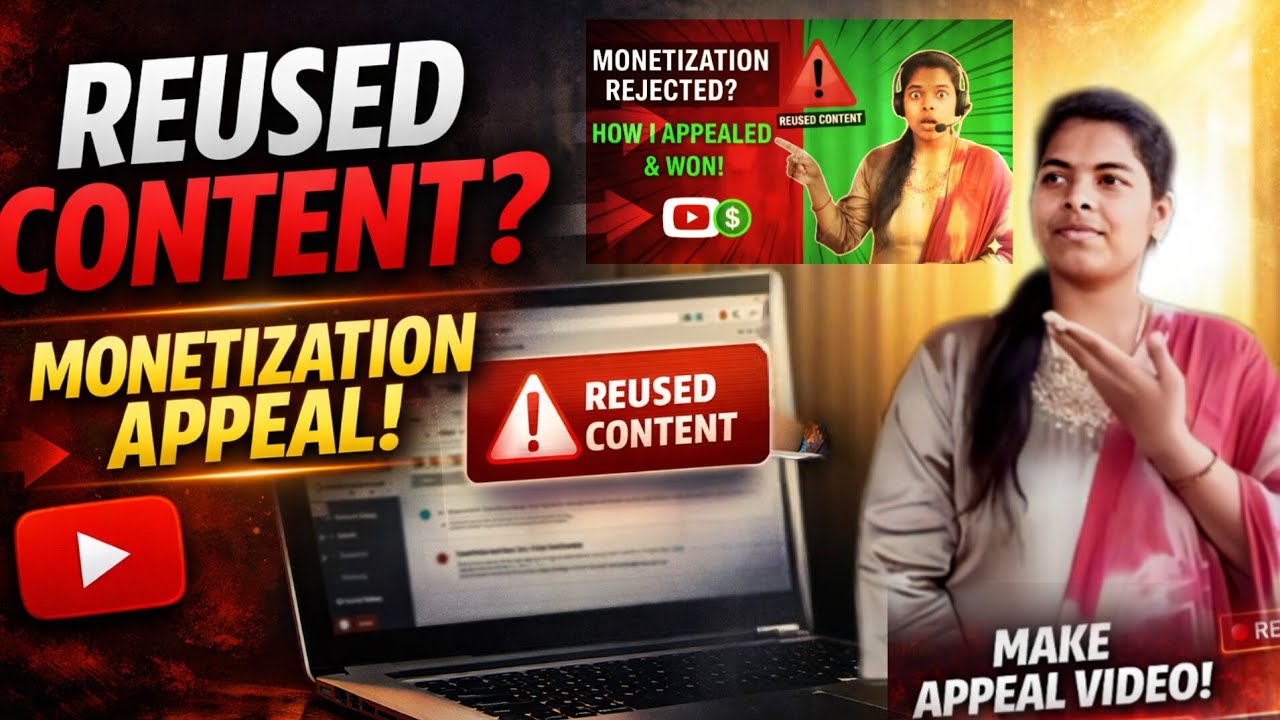  YouTube Monetization Rejected? 😱 Reused Content సమస్యను ఎలా పరిష్కరించాను? | DivyanshiVlogs