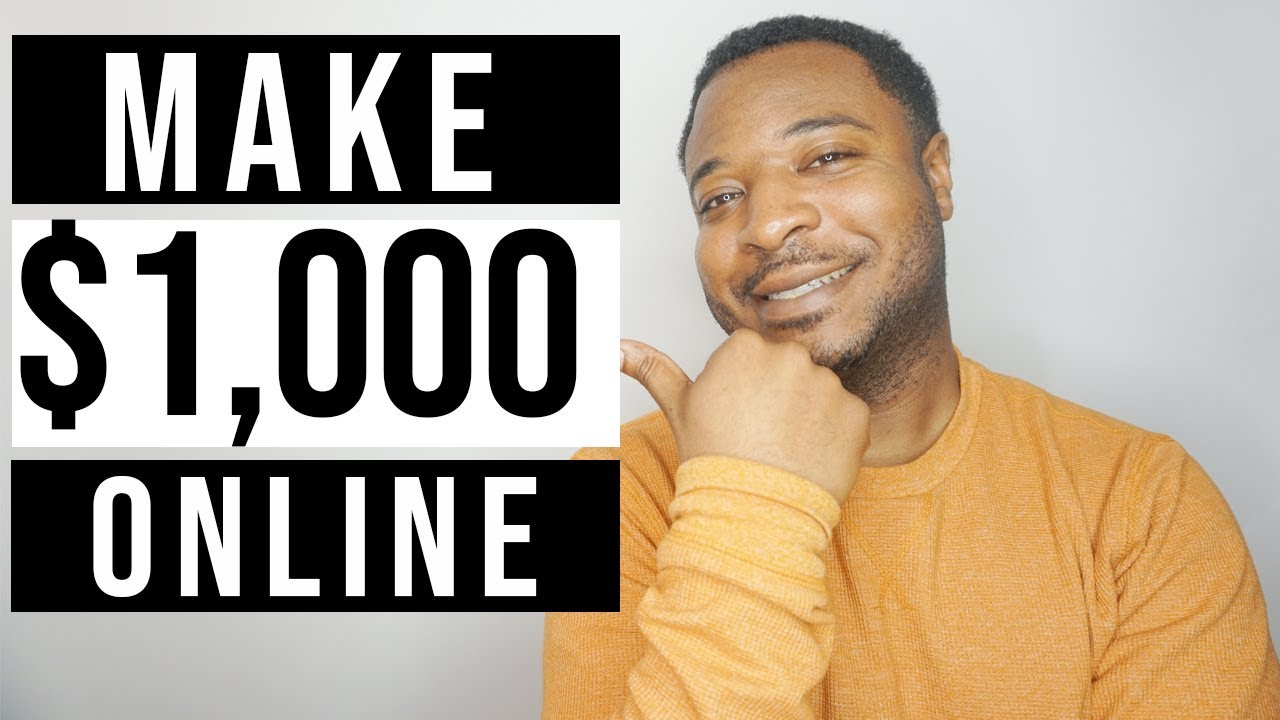 How To Make Money Online 2019 (Legit Fast) YouTube