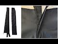 How to sew a fly zipper very easy For beggainers | N A FASHION