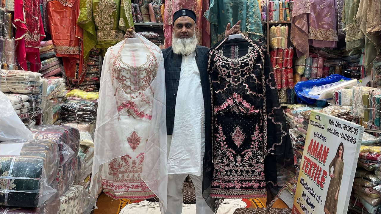 1000 रू वाला मात्र 160/- सूट, Ladies Suit Wholesale Market in Delhi Chandni chowk dress manufacturer