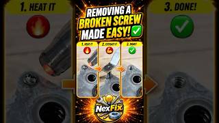 Removing a Broken Screw Has Never Been This Easy #shortvideo