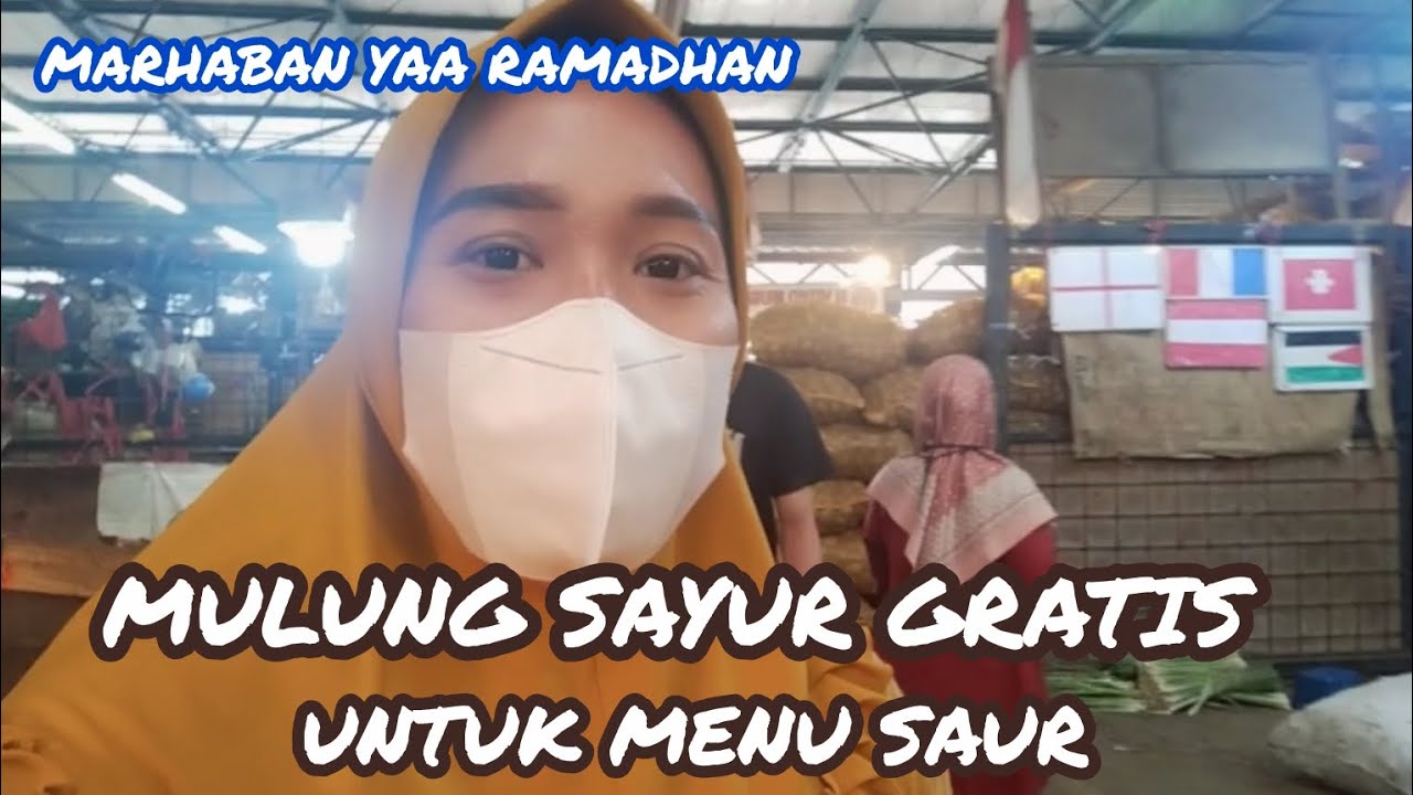 MULUNG SAYUR GRATIS UNTUK MENU SAUR 😇🥰🥳