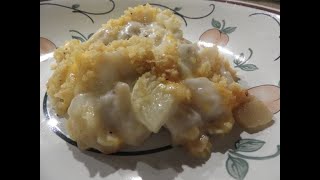 Easy Cod au Gratin Recipe Using Cream of Potato Soup !