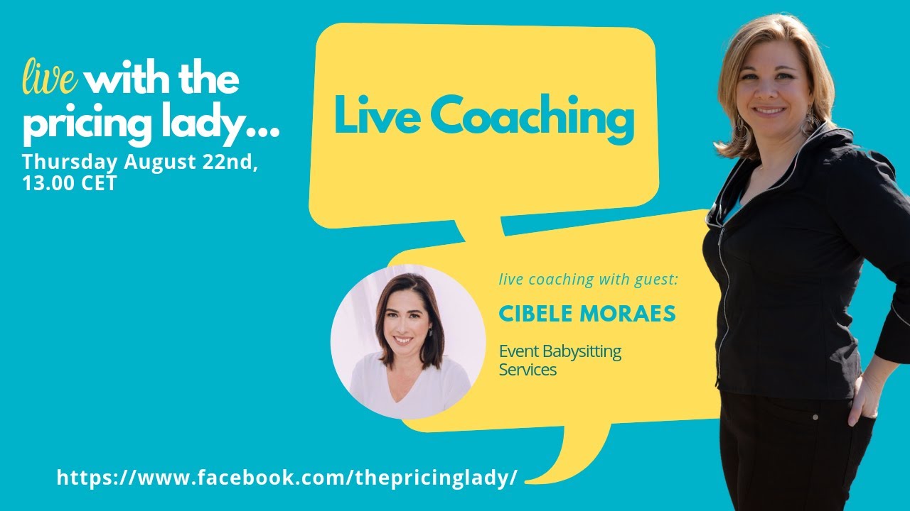 E03 Live with the Pricing Lady: Cibele Moraes Live Coaching
