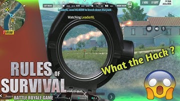 Rules of Survival (ROS) : Hacking on New Level (WTF)!!