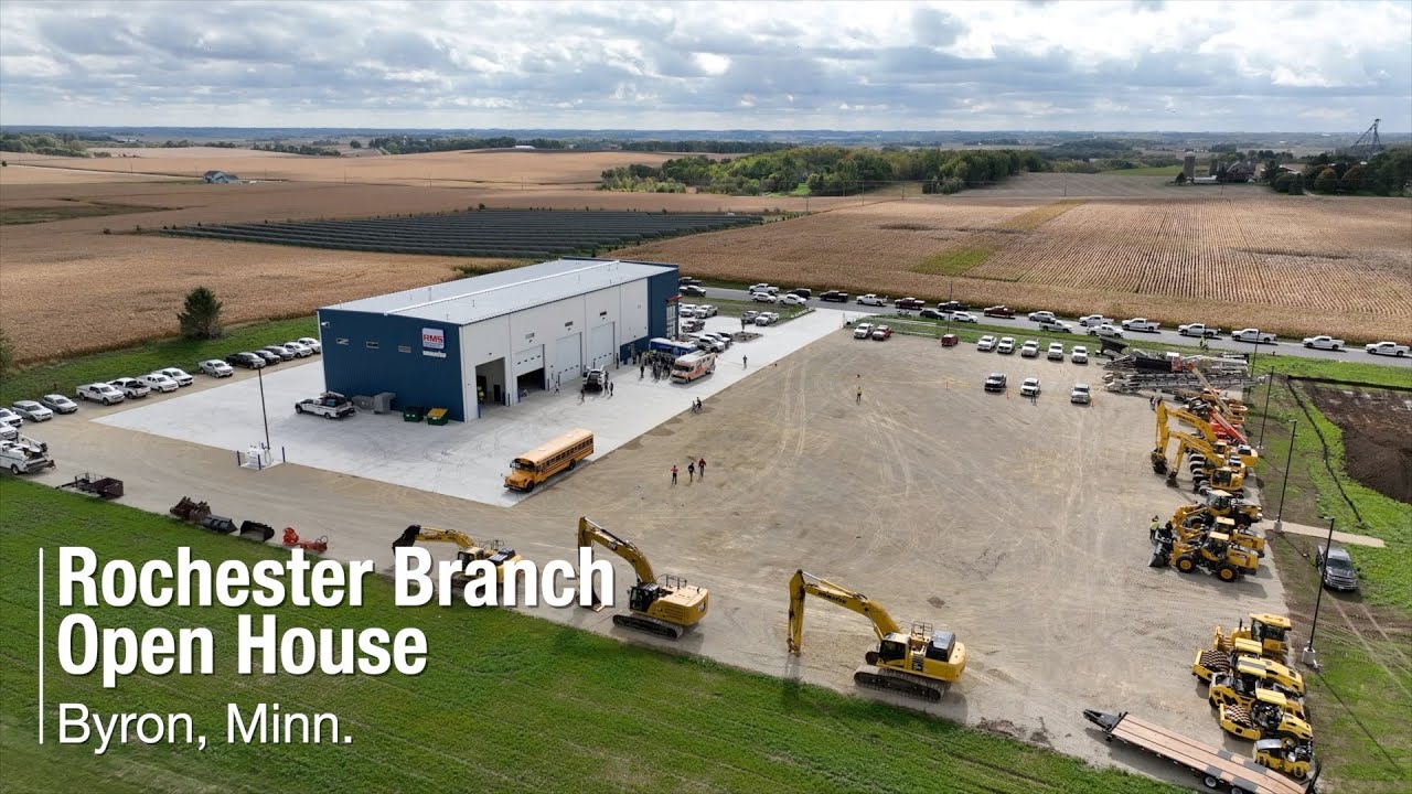Road Machinery & Supplies Co. hosts Rochester Open House YouTube