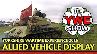 Yorkshire Wartime Experience 2016 - Allied Vehicle Display