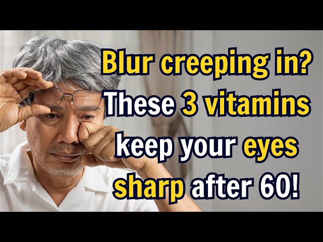 3 Overlooked Vitamins That Help Keep Seniors' Eyes Sharp and Bright