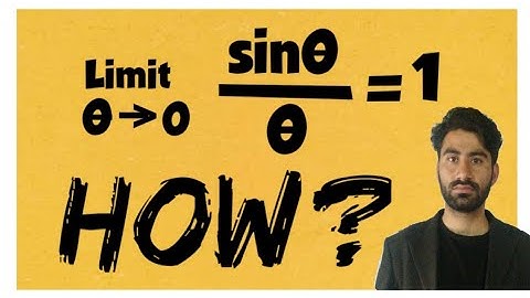 standard limits proof || limit x approaches to zero sinx/x=1.