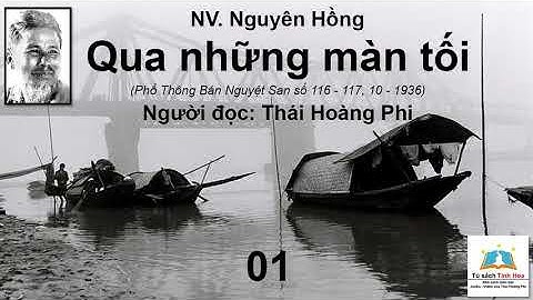 QUA NHỮNG MÀN TỐI. Tập 01. Tác giả: NV. Nguyên Hồng. Người đọc: Thái Hoàng Phi