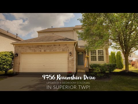 9756 Ravenshire Dr, Superior Twp, MI home video tour