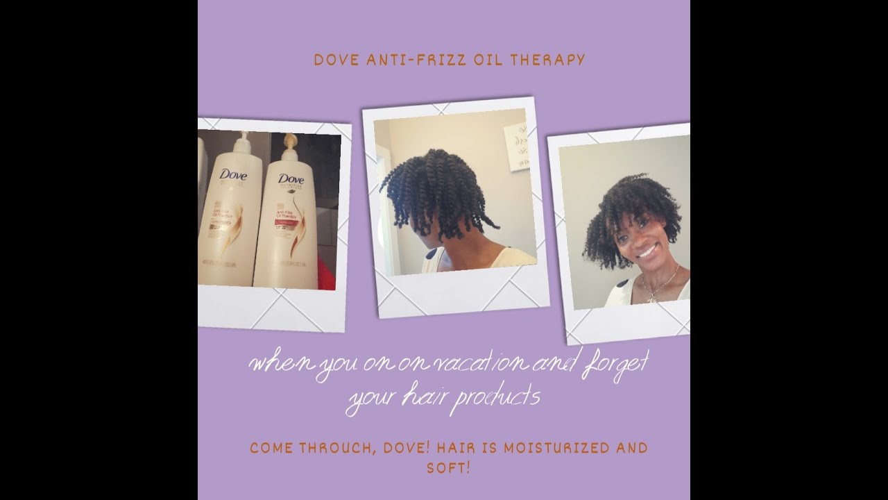 Dove Anti Frizz Oil Therapy Shampoo And Conditioner Review Youtube