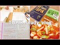 study vlog #2/TOPIK試験作文(쓰기)対策/韓国語勉強タイムラプス