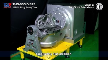 TJR Rotarytable 5th Axis FHD 650  CNC Indexing table DDR