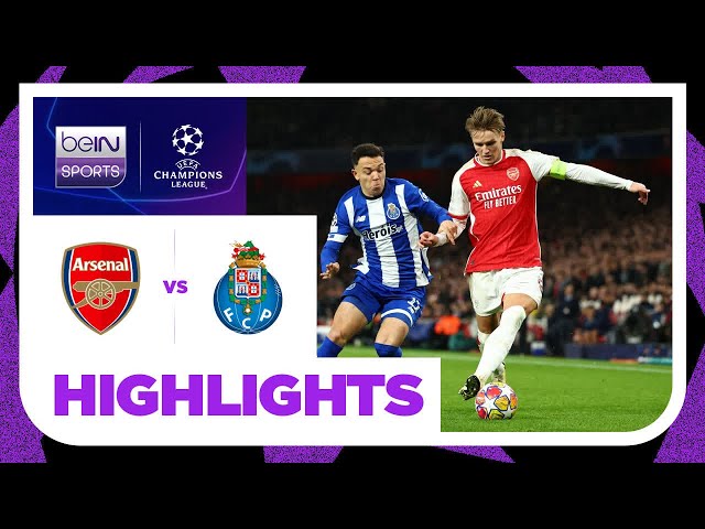 Arsenal 1-0 Porto (agg. 1-1, pen. 4-2) | Champions League 23/24 Match Highlights class=
