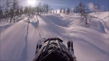 Pro Rmk 800 Blue Bird and Deep snow In april!!