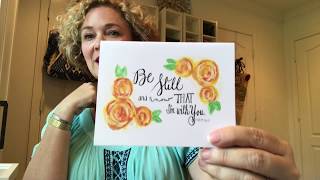 handlettering online class video screenshot 5