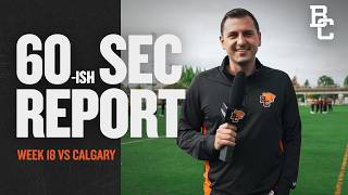 60-Second Sideline Report: Week 18 vs Calgary Stampeders